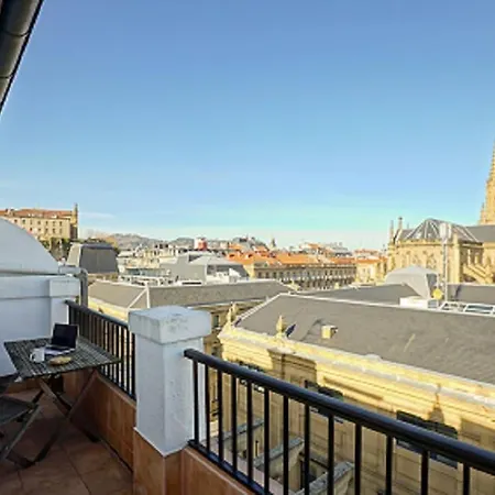 Lejlighed Super Offer Week 11to17 Aug25 Downtown, Terrace, Parking San Sebastián